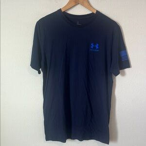 Under Armour Blue Short Sleeve Loose Fit T-Shirt